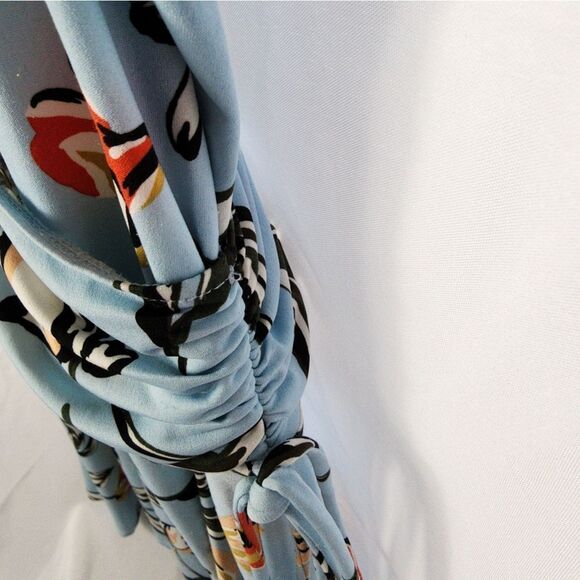 Maggy London Faux Wrap Tulip Dress Size 22 - Picture 16 of 16